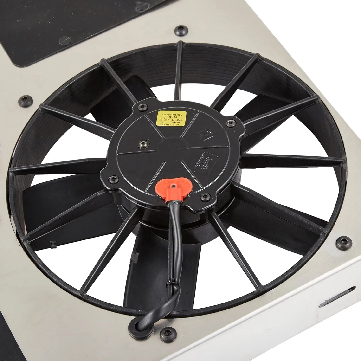 Derale Performance 16830 Gray/Black High Output Dual Radiator Fan
