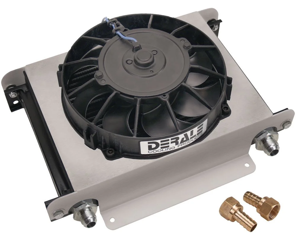 Derale 15860 Hyper-Cool Remote Mount Fluid Cooler