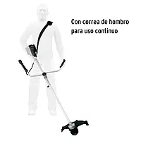 Desbrozadora inalámbrica 13", 40 V, sin carbones, Truper MAX 102338