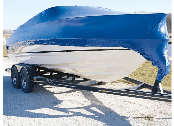 Rollo de Película Termoencogible Marina/Industrial - Grosor 7 Mil, 20' x 100', Transparente