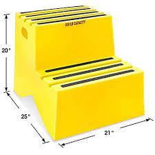 Banco Escalera de Polietileno - 2 Escalones