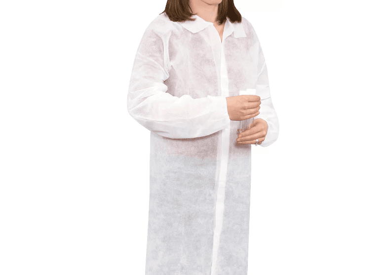 Bata de Laboratorio Industrial sin Bolsillos - XL Bata de Laboratorio Industrial sin Bolsillos - XL