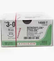 Nylon Dermalon 3-0 C-14 36 pcs