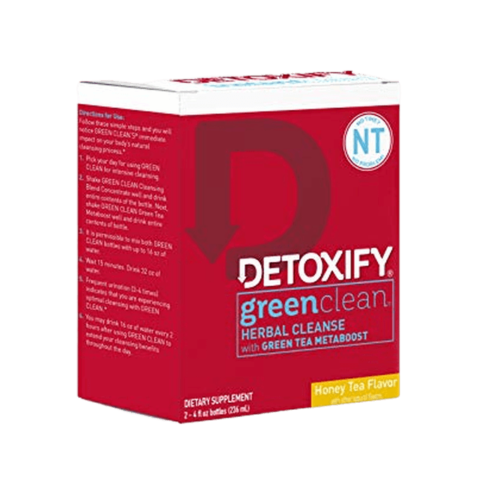 Detoxify - Green Clean Herbal Cleanse - 8 oz - Honey Tea