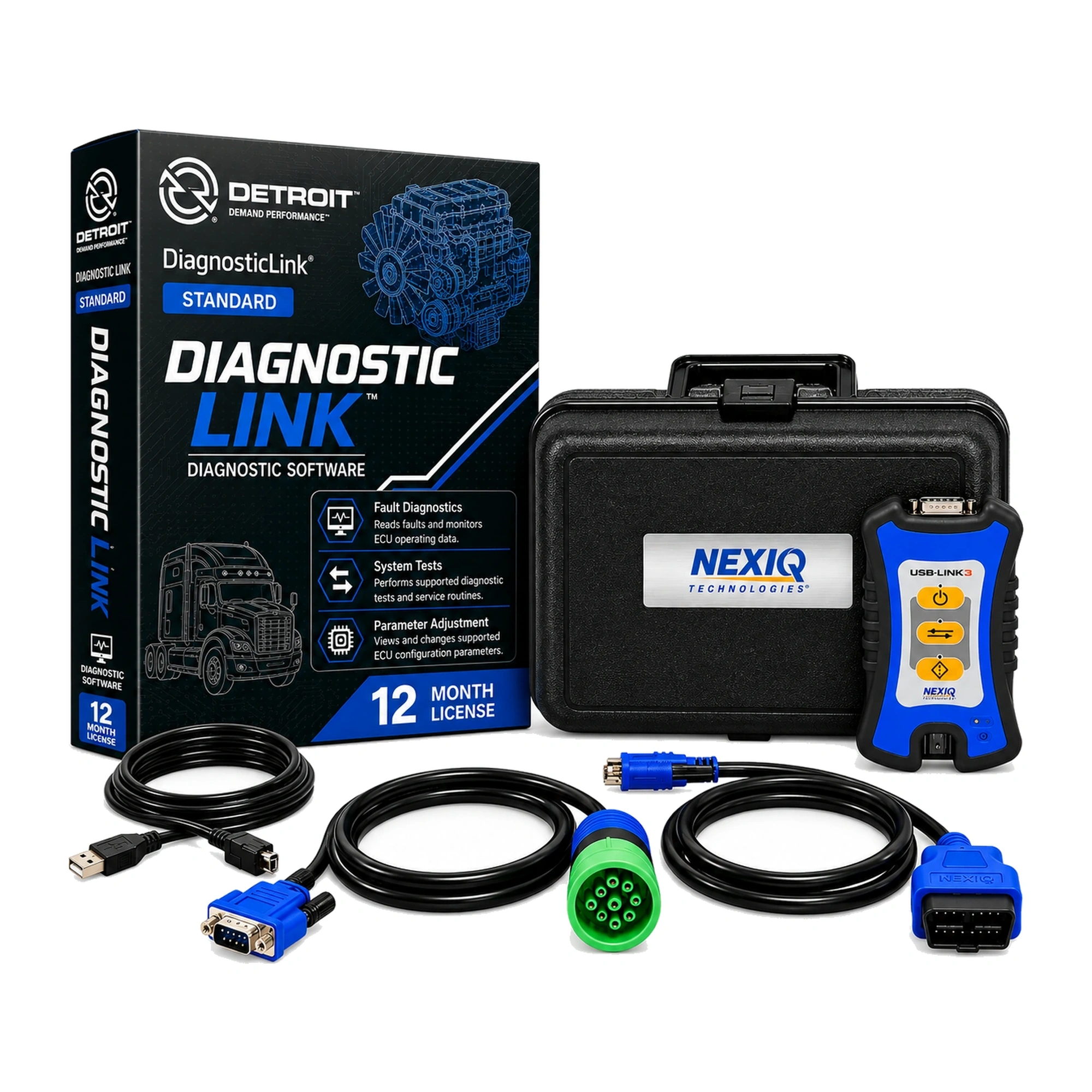 Detroit Diesel DiagnosticLink Diagnostic Kit
