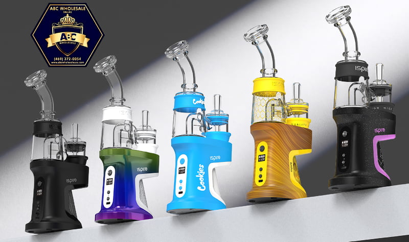 ISPURE DAAB KIT E-RIG VAPORIZER WITH INDUCTION HEATING TECHNOLOGY