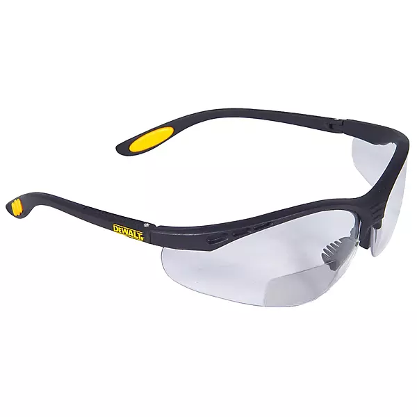 DeWalt DPG59-120D Magnifying Safety Glasses +2, Clear Lenses, ANSI Z87.1+