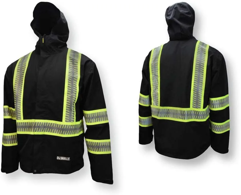 DEWALT DRW11 Waterproof Lightweight Packable Raincoat