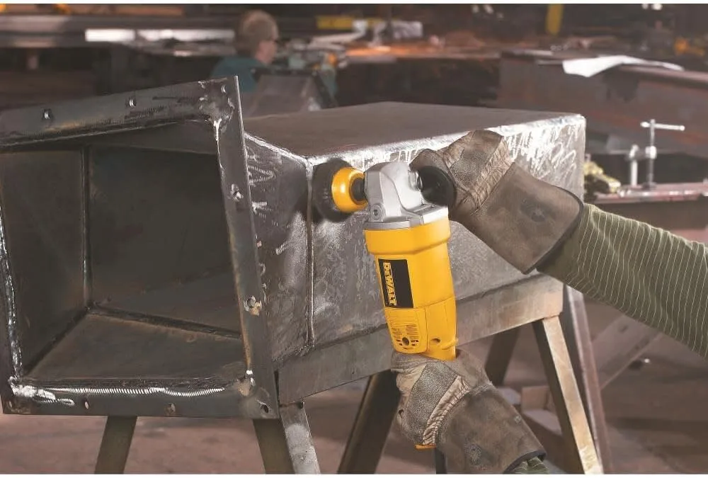 DEWALT 5-Inch Angle Grinder, Medium, 12 Amp, 10000 RPM (DW831) - Yellow