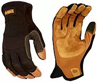 radians inc dp212xl Dewalt, Extra Large, Performance Style Leather Driver Glove