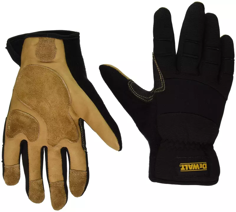 radians inc dpg212l Dewalt, Large, Performance Style Leather Driver Glove