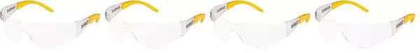 Radians DeWalt DPG54-1D Protector SAFETY Glasses - Clear Lens (1 Pairper Pack), Multicolor, One Size