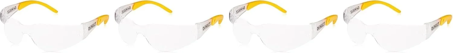 Radians DeWalt DPG54-1D Protector SAFETY Glasses - Clear Lens (1 Pairper Pack), Multicolor, One Size