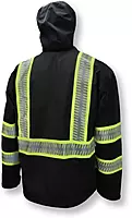 DEWALT DRW11 Waterproof Lightweight Packable Raincoat - XL