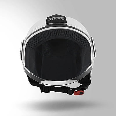 STUDDS URBAN WHITE WITH BLACK STRIP C/V (L)