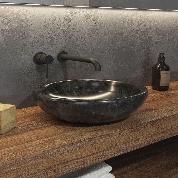 LAVOAR BAIE KARAG LEONOR SOP NERO 450X350X150 MM