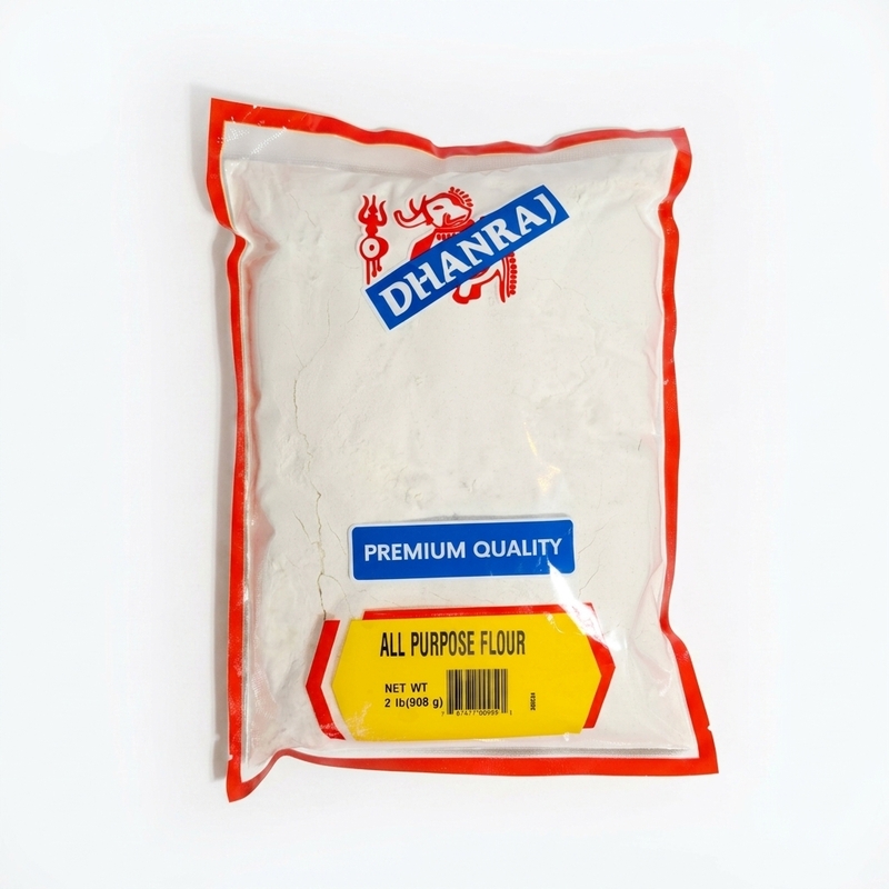 All Purpose Flour Maida showing finely milled white wheat flour for versatile cooking
