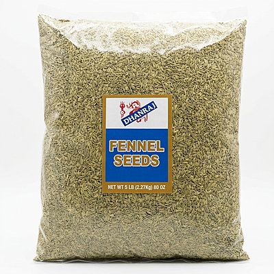 Dhanraj Fennel Seeds featuring clean, green-tinged whole saunf seeds for cooking and digestion.