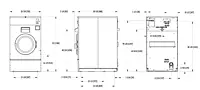 T-650SX Lavadora de 18.1 kg (40 lb) serie X Express
