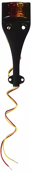 Diamond Group DG52444 Left LED Fender Marker Light Kit (Red/Amber)
