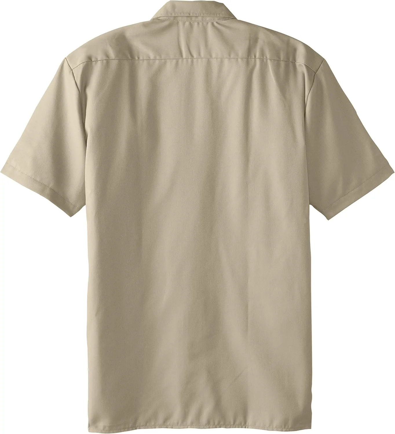 Dickies Men’s Short Sleeve Work Shirt – Durable Twill Button Down