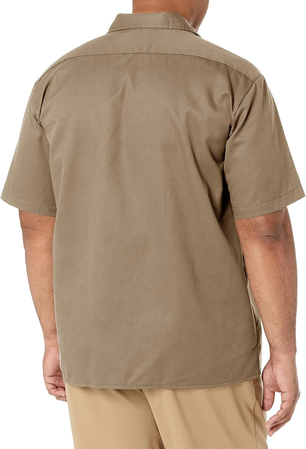 Dickies Men’s Short Sleeve Work Shirt – Durable Twill Button Down