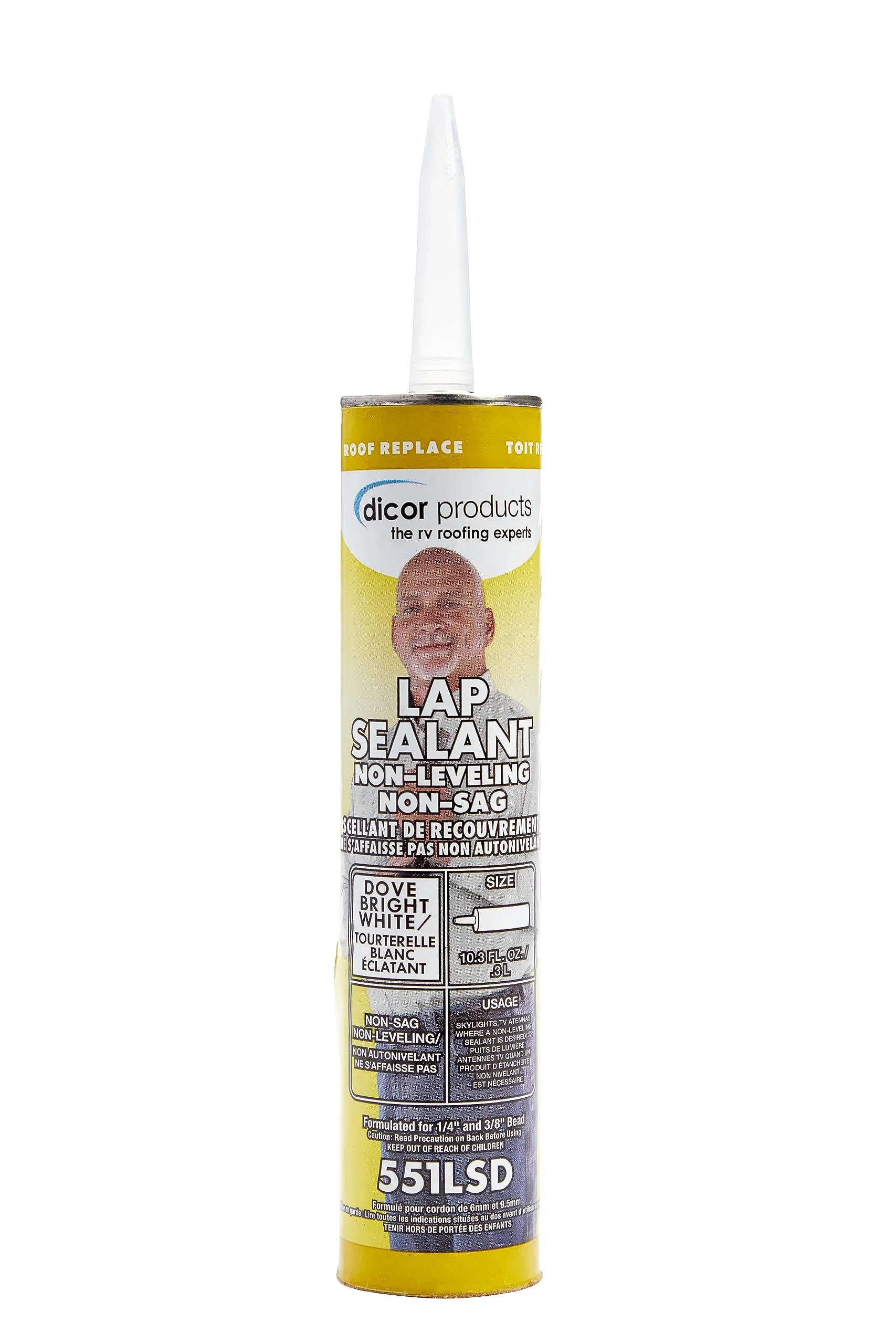 Dicor 10.3 oz HAPS-Free Lap Sealant
