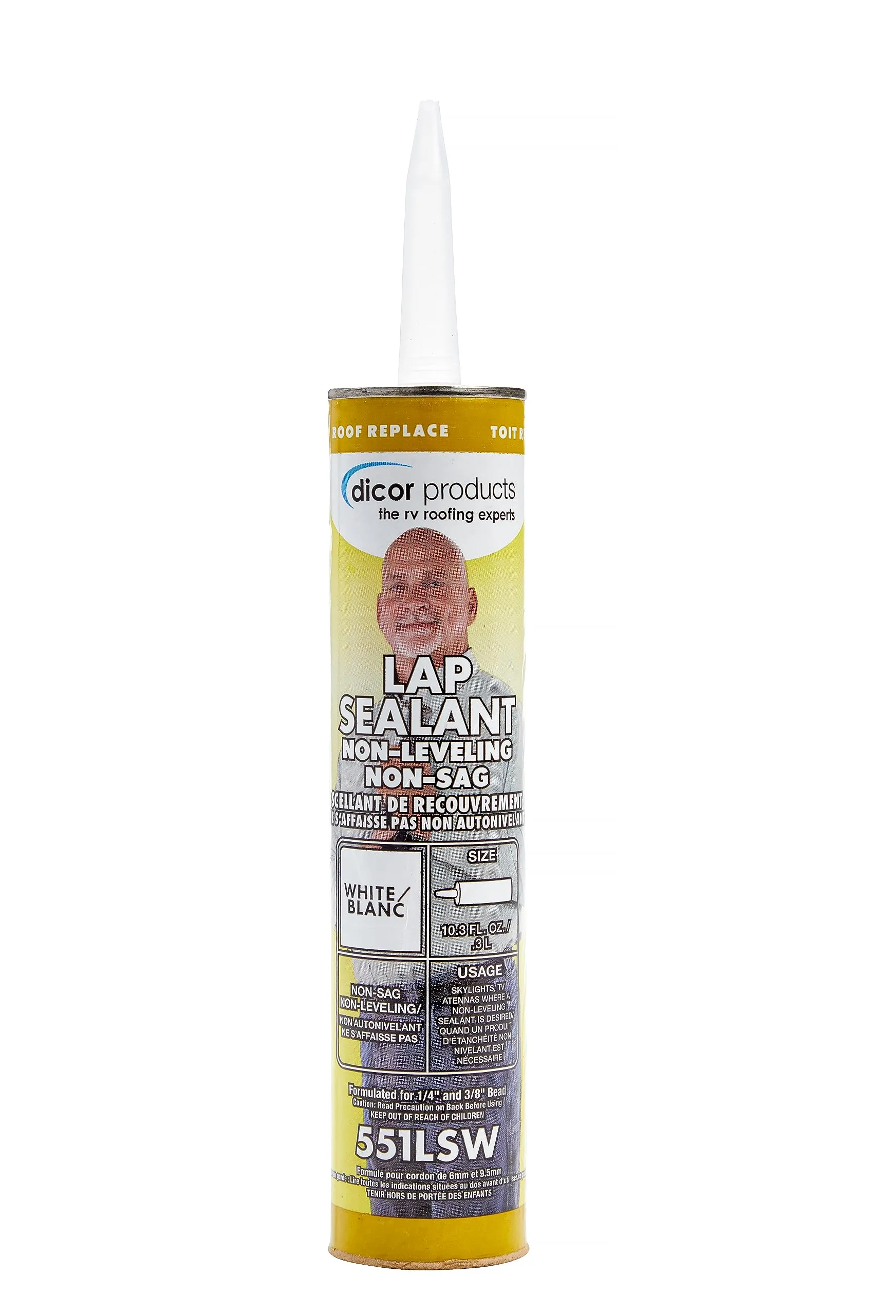 Dicor 10.3 oz HAPS-Free Lap Sealant