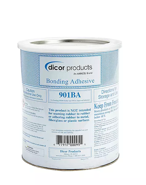 Dicor 901BA-1 Water-Based RV Roof System Bonding Adhesive - EPDM and TPO Compatible, 1 Gallon