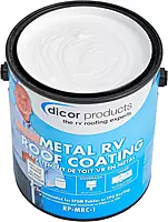 Dicor RP-MRC-1 Acrylic Elastomeric Metal RV Roof Coating - 1 Gallon (White)