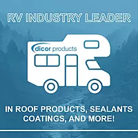 Dicor RP-MRC-1 Acrylic Elastomeric Metal RV Roof Coating - 1 Gallon (White)