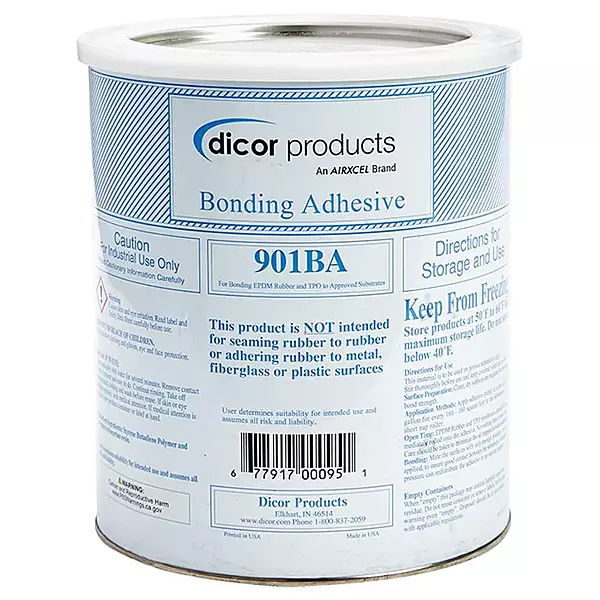Dicor RV Epdm Rubber Roof System Water-Based Adhesive