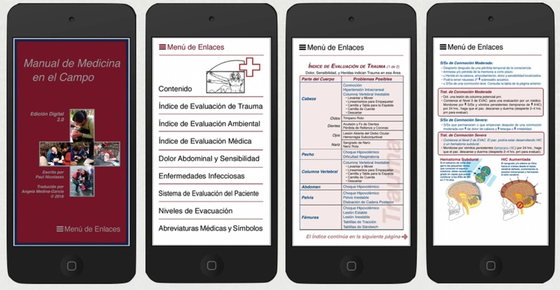 Digital Wilderness Medicine Handbook- Spanish