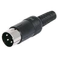 4-PIN Male DIN Plug (DIN-4)