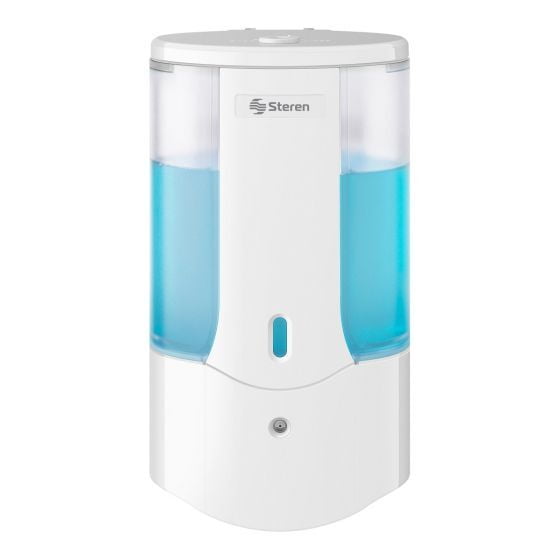 Dispensador de gel antibacterial o jabón líquido, automático, de 400 ml Dispensador de gel antibacterial o jabón líquido, automático, de 400 ml