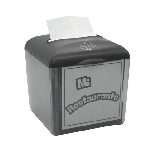 Dispensador institucional de servilletas pop up para áreas comunes