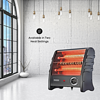 Padmini Quartz Heater Lava 1500 with Dual Heat Settings Padmini Quartz Heater Lava 1500 with Dual Heat Settings