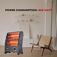 Padmini Quartz Heater Lava 800 with 800 watt Power Consumption Padmini Quartz Heater Lava 800 with 800 watt Power Consumption