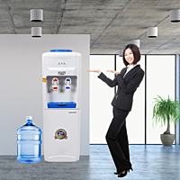 Top Loading Water dispenser: Atlantis Blue Hot and old