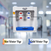 Atlantis Blue Hot and Cold Water Dispenser with Hot and Cold Water Options. Atlantis Blue Hot and Cold Water Dispenser with Hot and Cold Water Options.