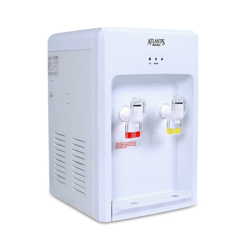 Side View of Atlantis Basic Mini Hot and Normal Water Dispenser.