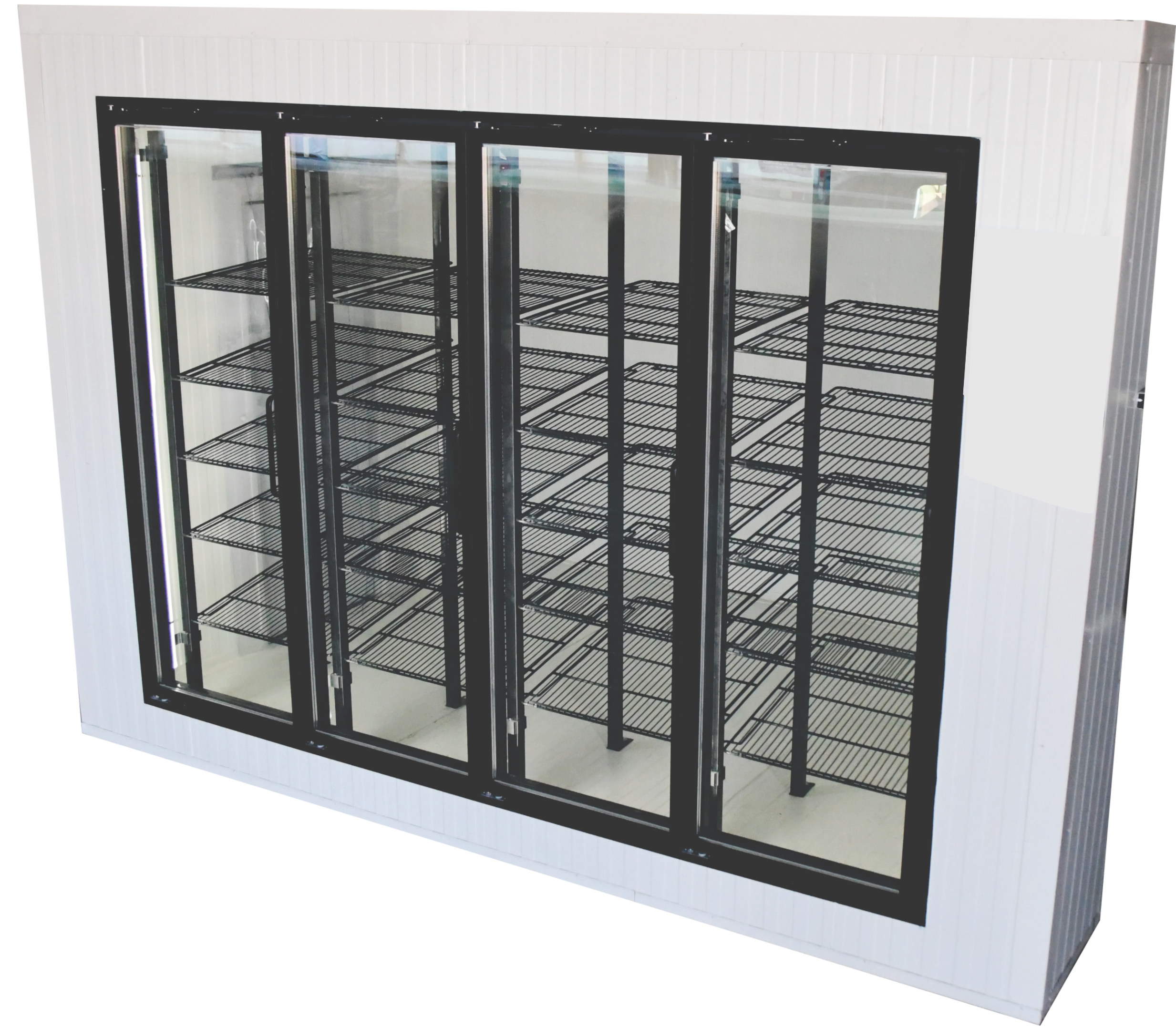 Set de 4 Puertas REACH IN para FREEZER / COOLER 30"X75" - 04TDAICO30X75