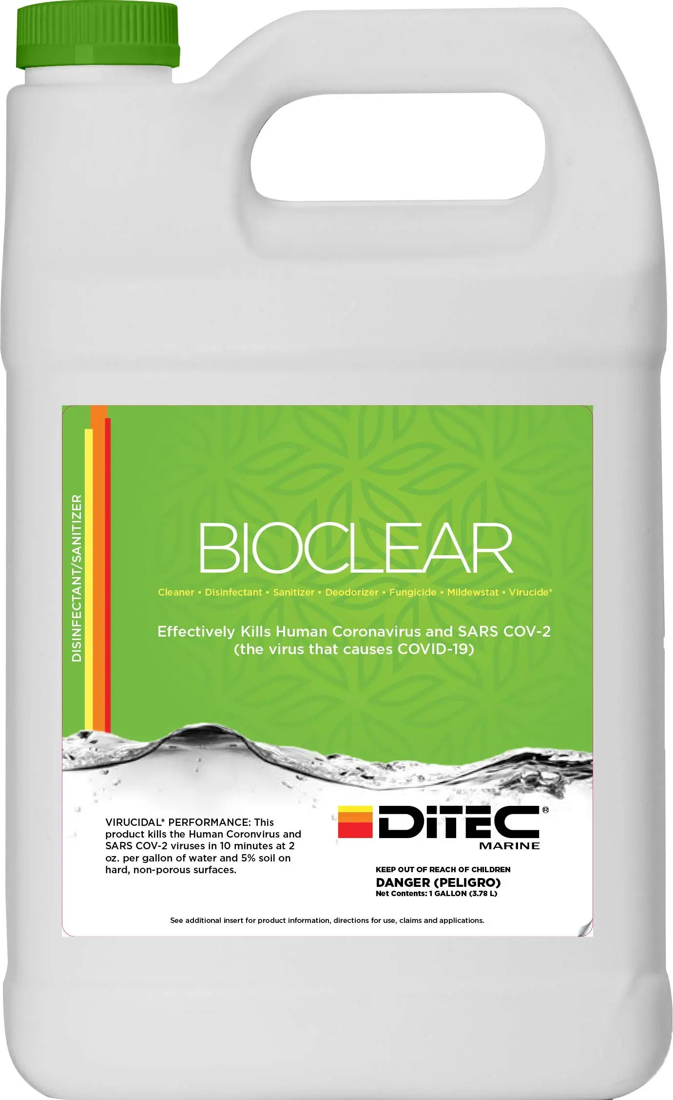 DiTEC Bioclear Disinfectant - Gallon