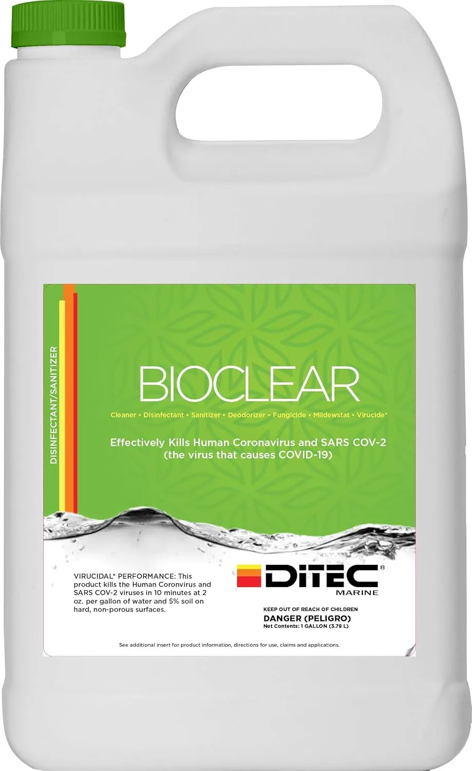 DiTEC Bioclear Disinfectant - Gallon