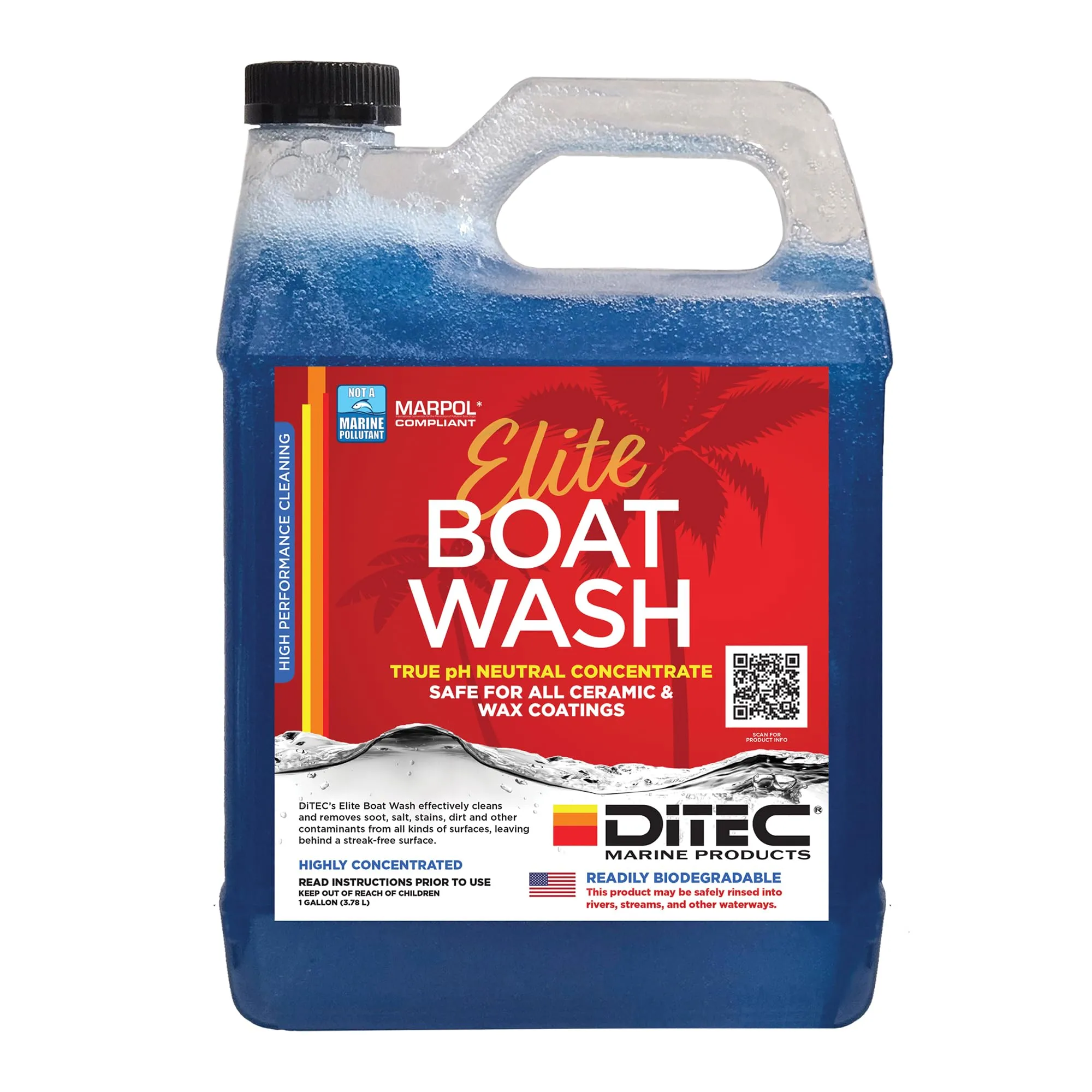 DITEC Elite Boat Wash - Highly Concentrated pH-Neutral Gel