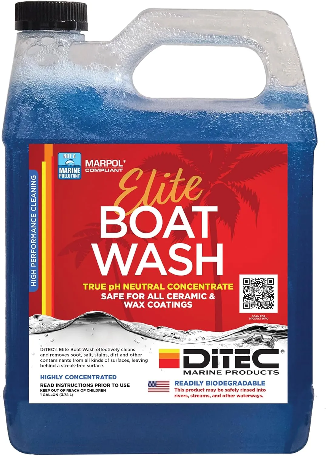 DITEC Elite Boat Wash - Highly Concentrated pH-Neutral Gel
