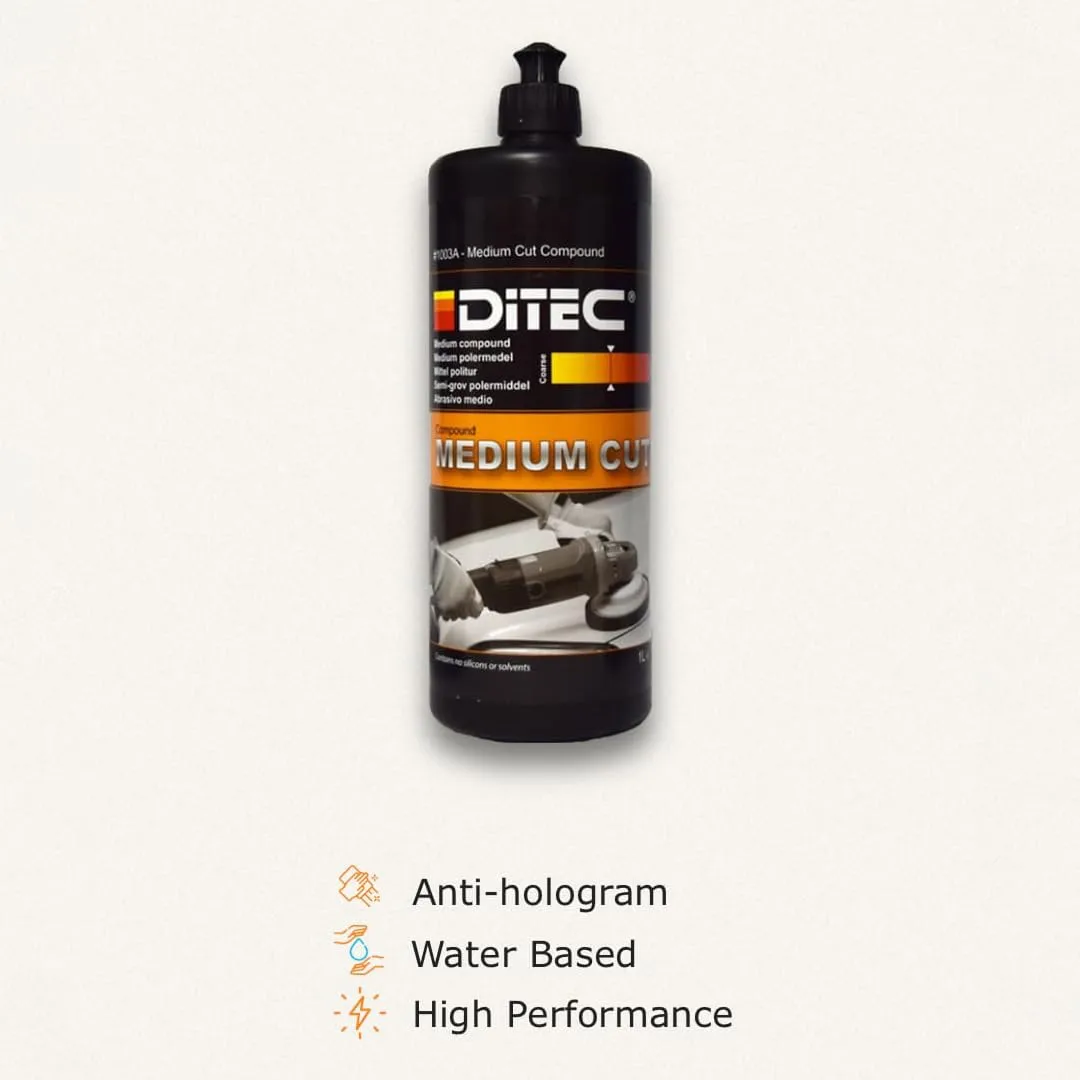Marine/RV Gelcoat and Paint Cutting Compound - Medium Grain Boat Polishing Compound for Removing Scratches on Glossy Surfaces