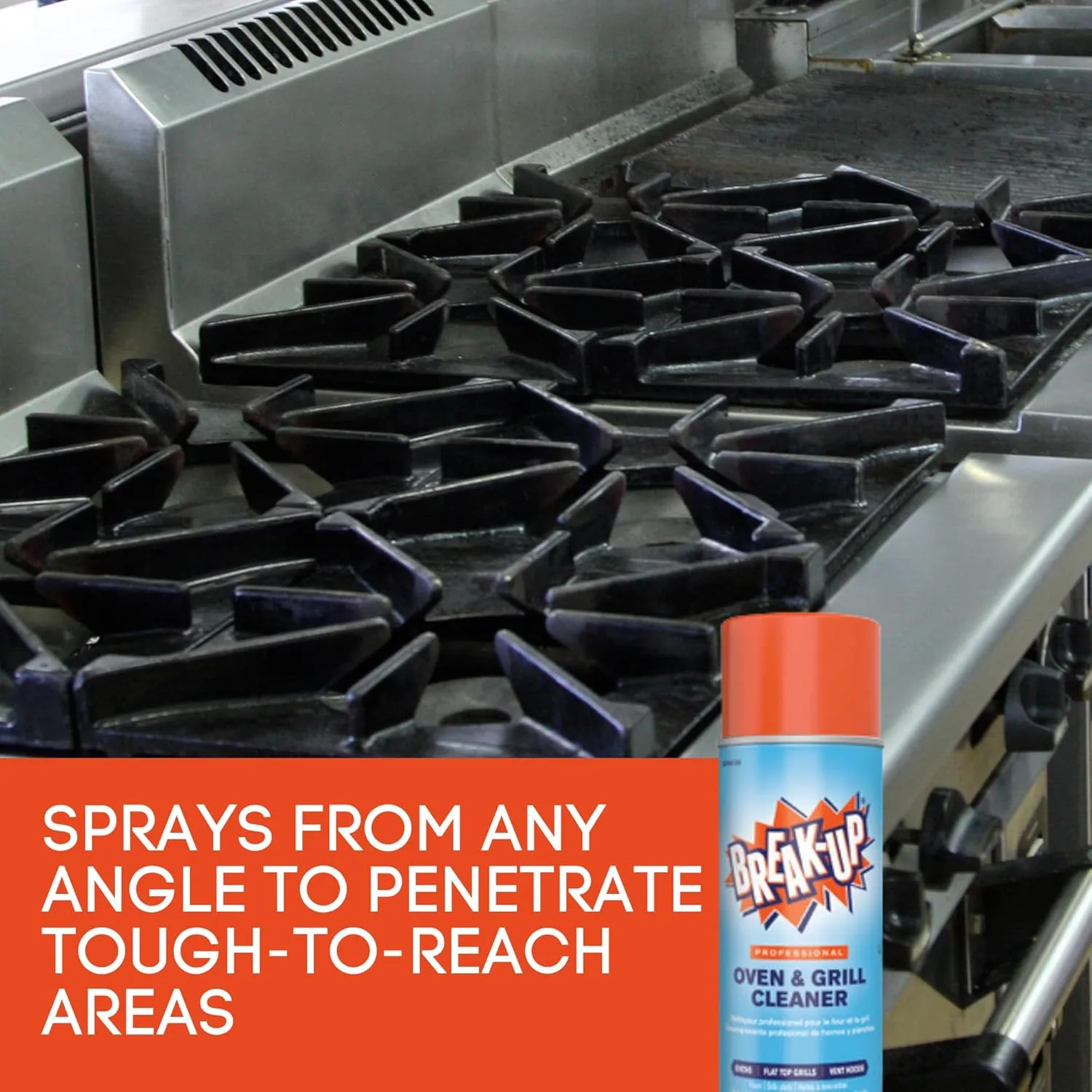 Diversey Break-Up Professional Oven & Grill Cleaner, 19 Oz. (CBD991206) Pack of 1 Cleaner