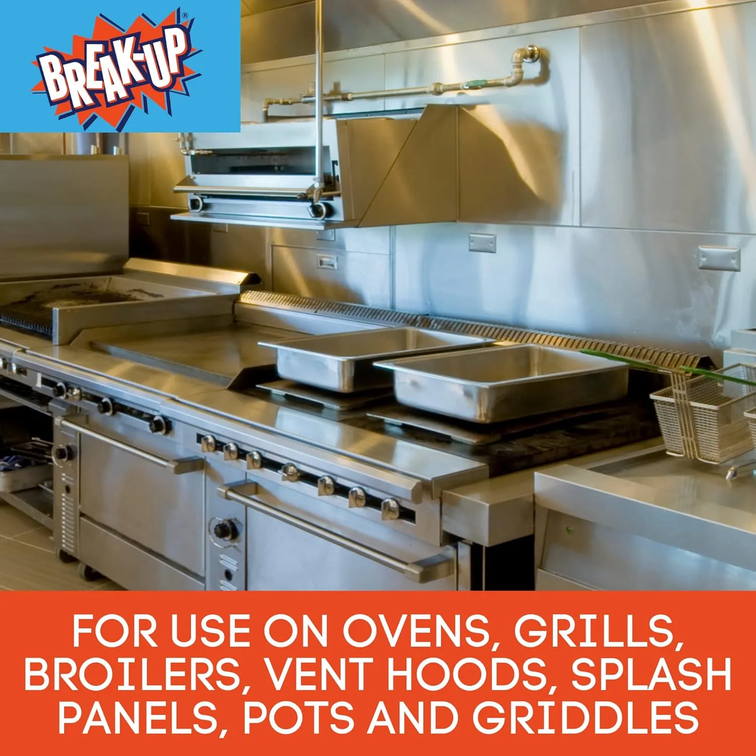 Diversey Break-Up Professional Oven & Grill Cleaner, 19 Oz. (CBD991206) Pack of 1 Cleaner