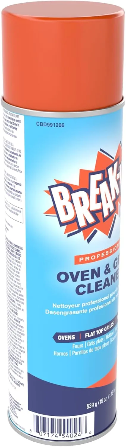 Diversey Break-Up Professional Oven & Grill Cleaner, 19 Oz. (CBD991206) Pack of 1 Cleaner